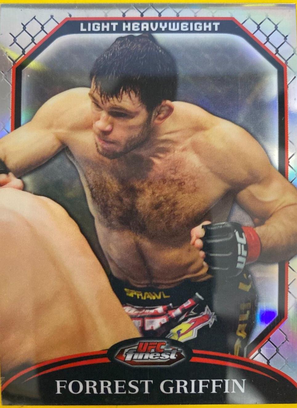 Forrest Griffin 2011 Topps Finest UFC Base #16 Refractor