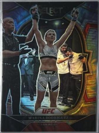 Marina Rodriguez 2023 Panini Select UFC Concourse #59 Tie Dye