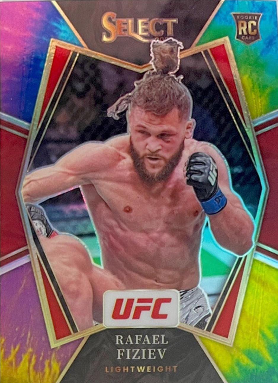 Rafael Fiziev 2022 Panini Select UFC Premier Level #147 Tie Dye