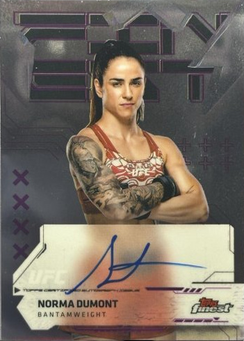 Norma Dumont 2025 Topps Finest UFC Finest Autographs #FA-NT Superfractor
