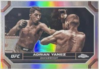 Adrian Yanez 2024 Topps Chrome UFC Base #2 Sepia Refractor