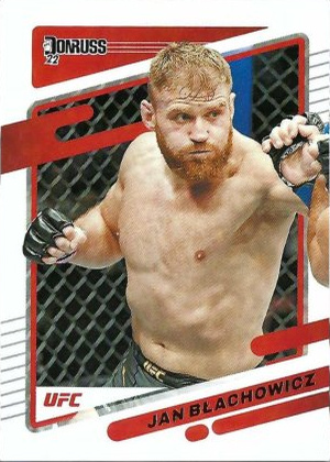 Jan Błachowicz 2022 Panini Donruss UFC Base #41 Orange