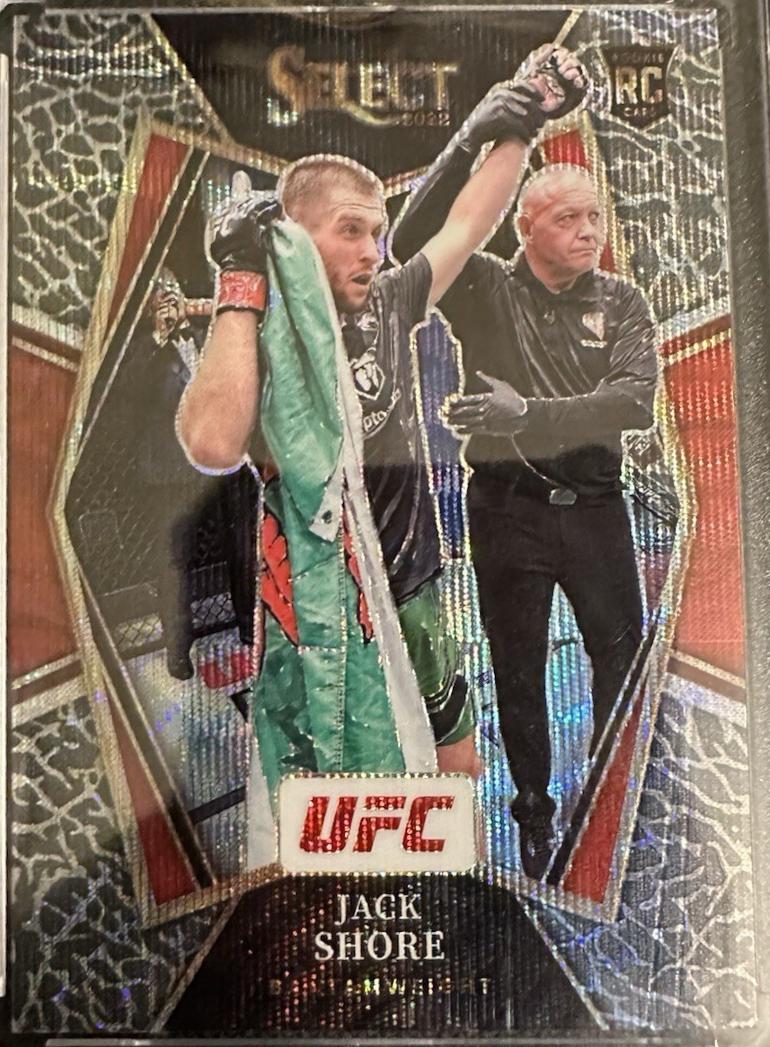 Jack Shore 2022 Panini Select UFC Premier Level #187 Elephant