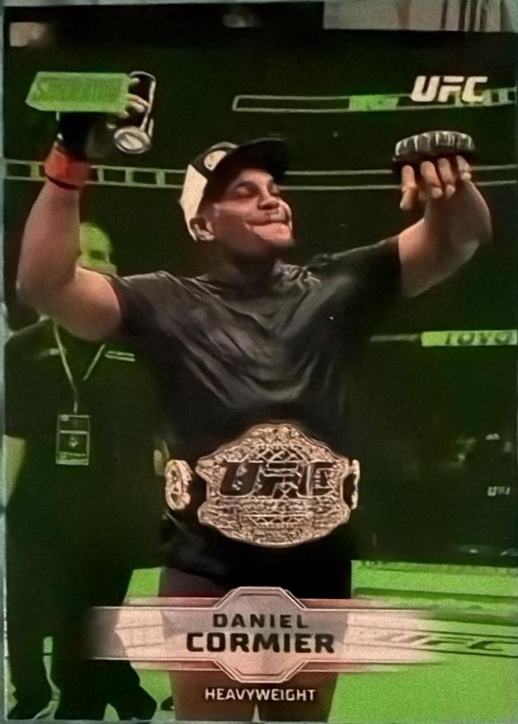Daniel Cormier 2026 Topps Stadium Club UFC Base #59 Lime Green