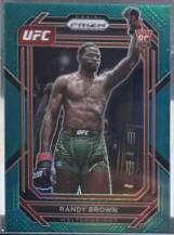Randy Brown 2023 Panini Prizm UFC Base #106 Teal