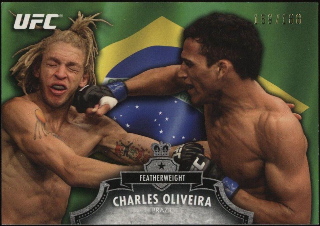 Charles Oliveira 2012 Topps UFC Bloodlines Base #52 Flag