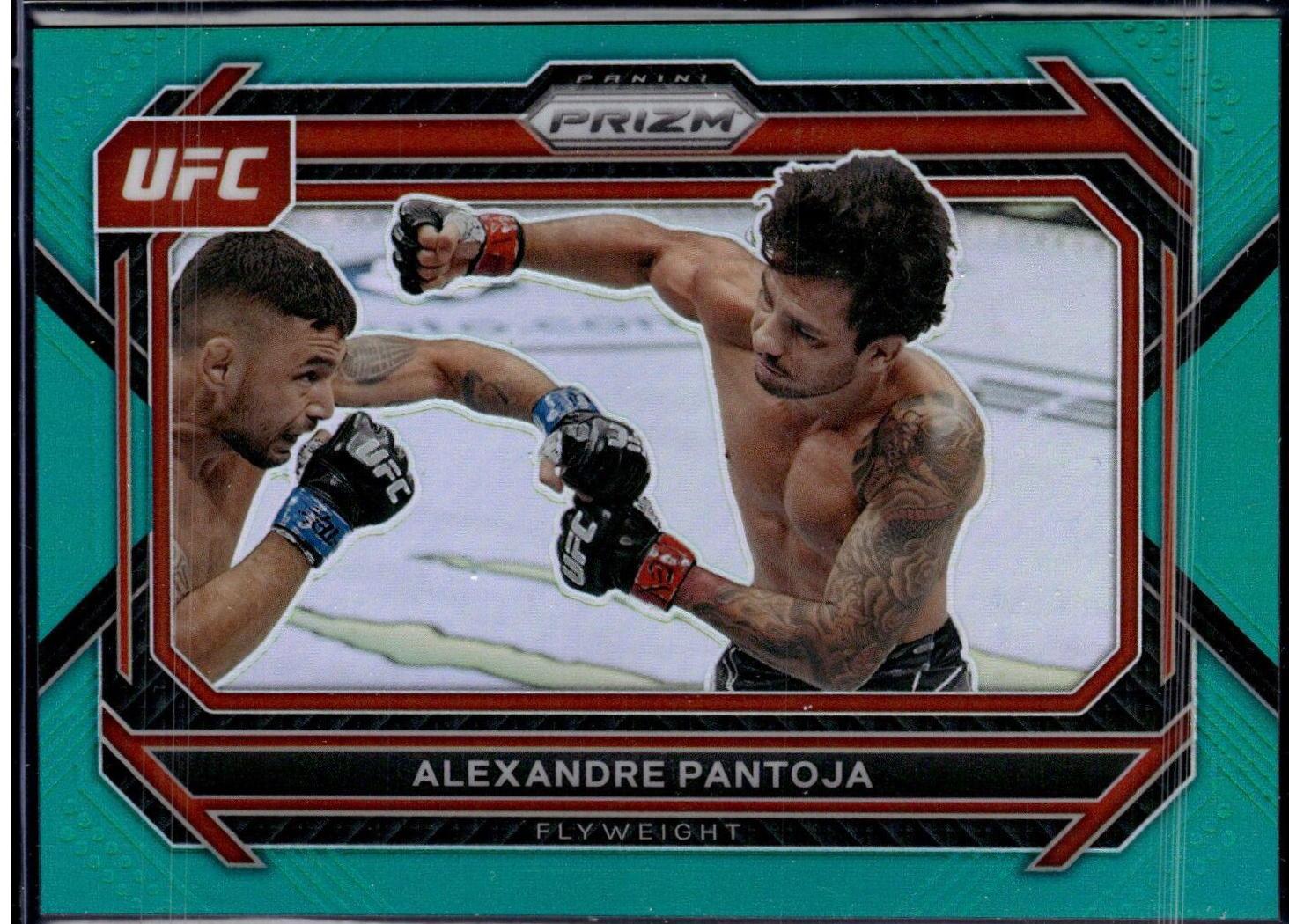 Alexandre Pantoja 2023 Panini Prizm UFC Base #46 Teal