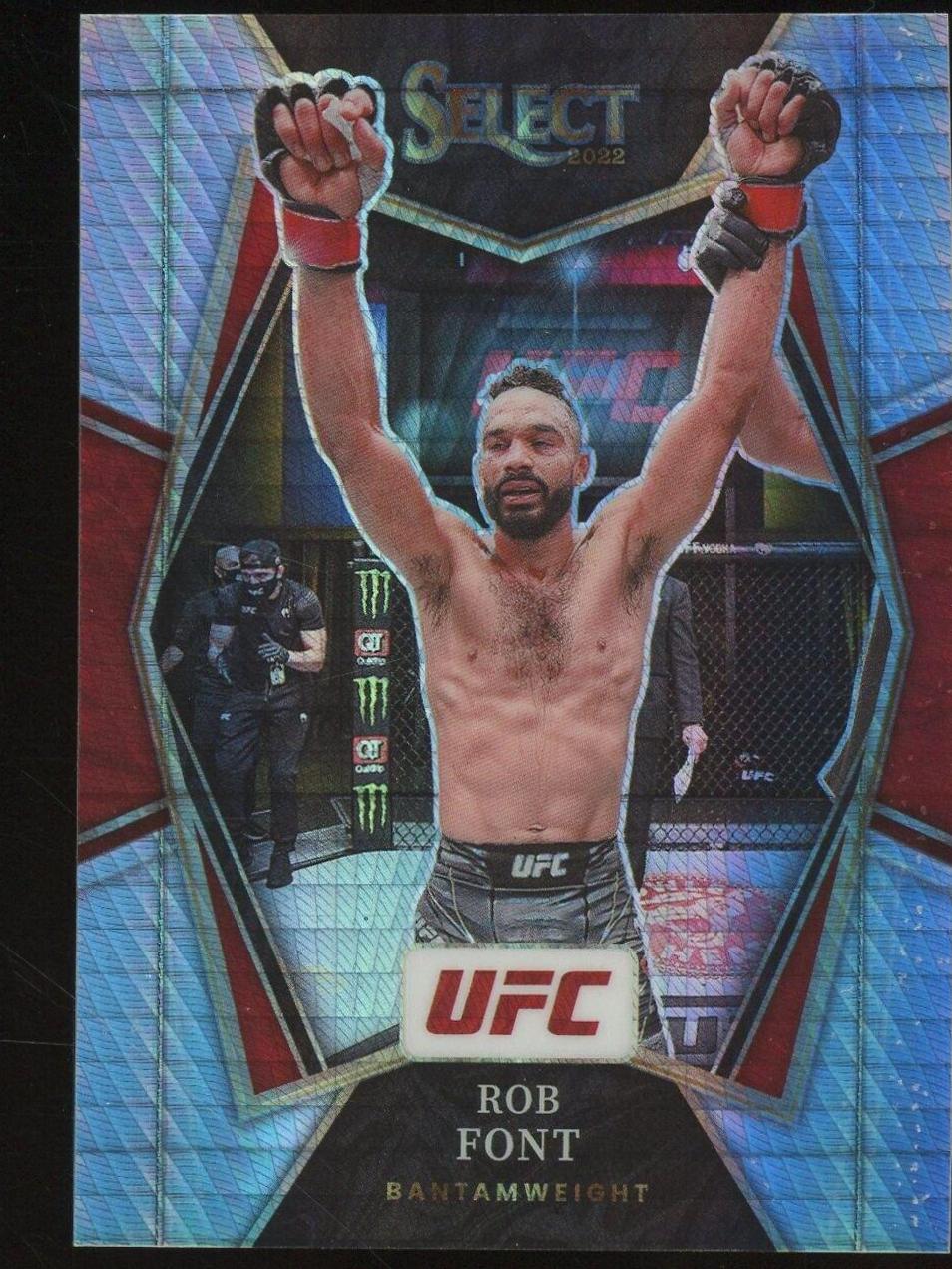 Rob Font 2022 Panini Select UFC Premier Level #122 Lucky Envelopes