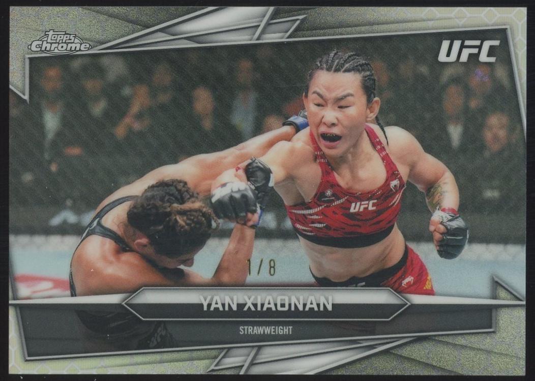 Yan Xiaonan 2026 Topps Chrome UFC Base #116 Octafractor