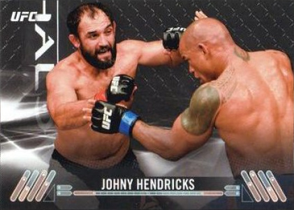 Johny Hendricks 2017 Topps UFC Knockout Base #81 Red