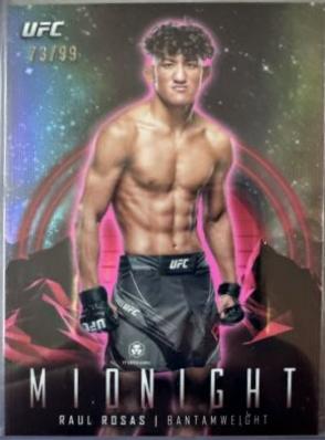 Raul Rosas 2024 Topps Midnight UFC Base #85 Twilight