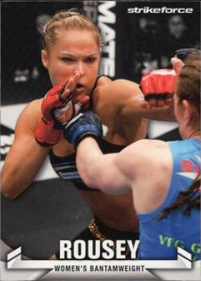 Ronda Rousey 2013 Topps UFC Knockout Base #1 Mat