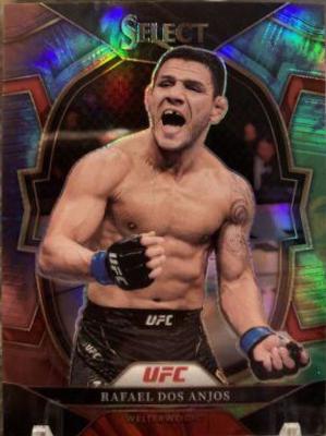 Rafael Dos Anjos 2023 Panini Select UFC Concourse #61 Tri Color
