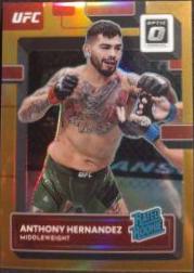Anthony Hernandez 2023 Panini Donruss Optic UFC Base #110 Orange