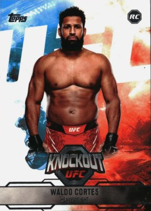 Waldo Cortes Acosta 2025 Topps Knockout UFC Base #22 Emerald