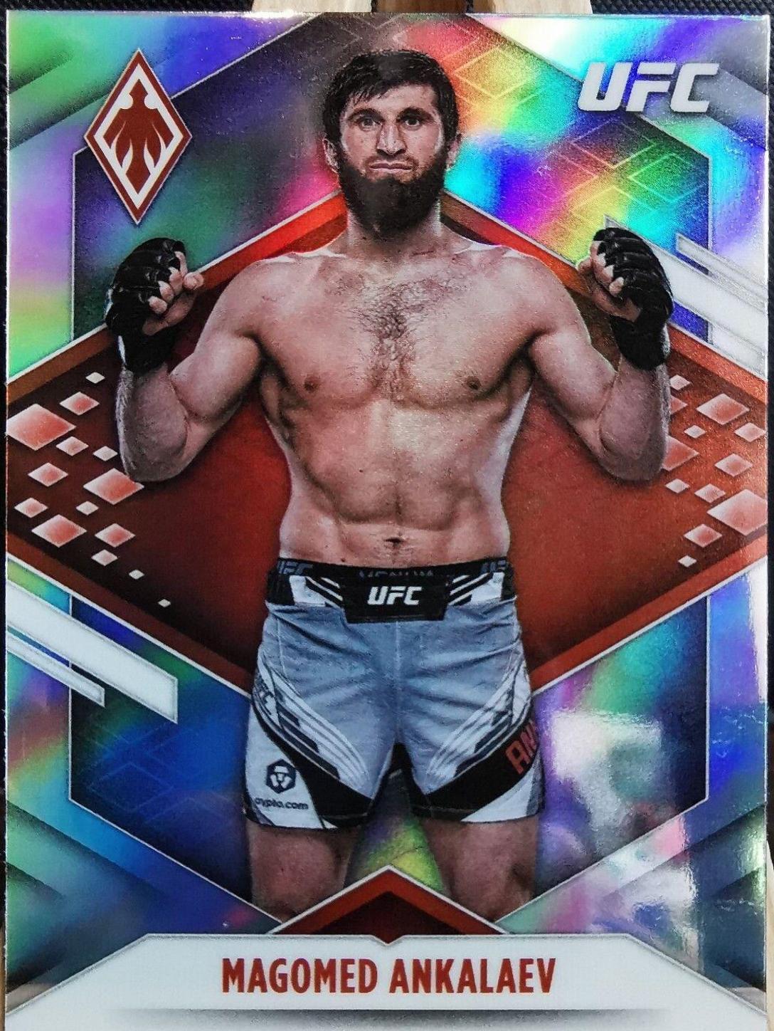 Magomed Ankalaev 2022 Panini Chronicles UFC Base Phoenix #310 Silver