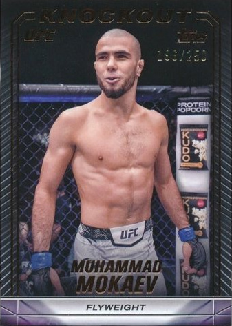 Muhammad Mokaev 2024 Topps Knockout UFC Base #46 Black