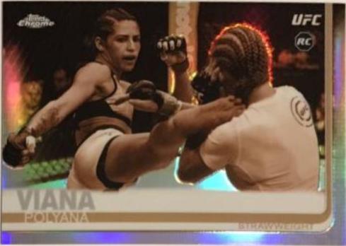 Polyana Viana 2019 Topps Chrome UFC Base #33 Sepia