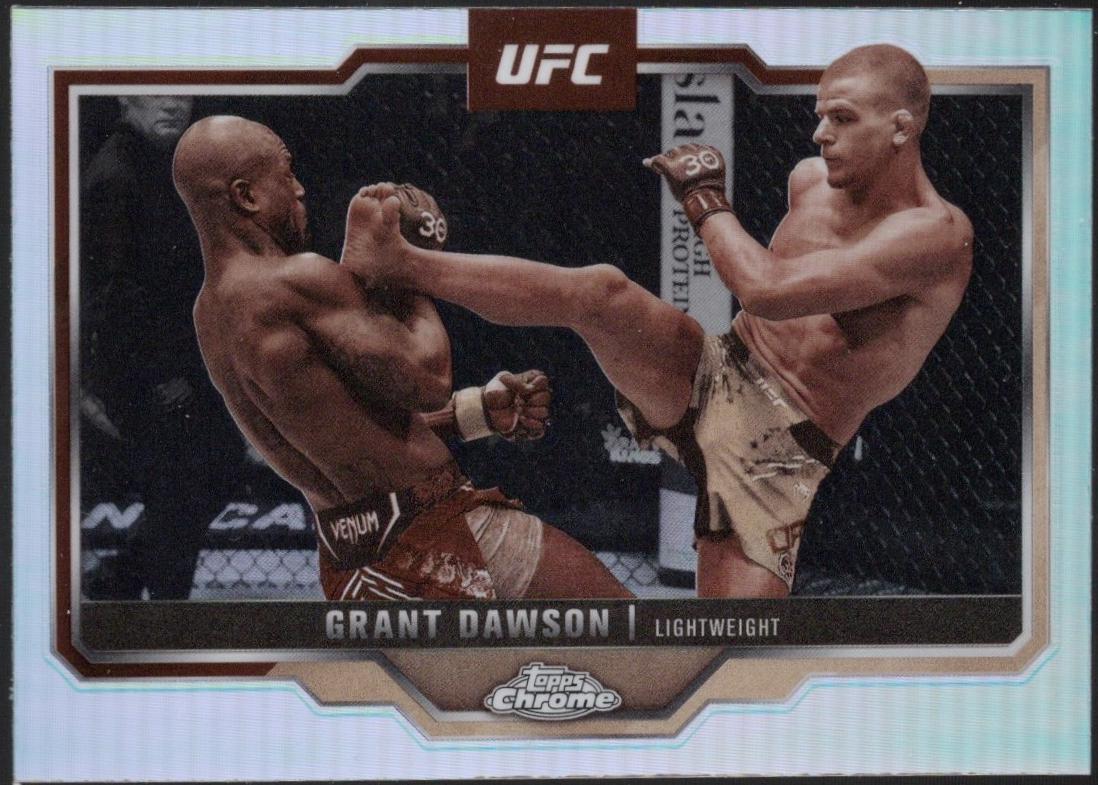 Grant Dawson 2025 Topps Chrome UFC Base #22 Sepia Refractor