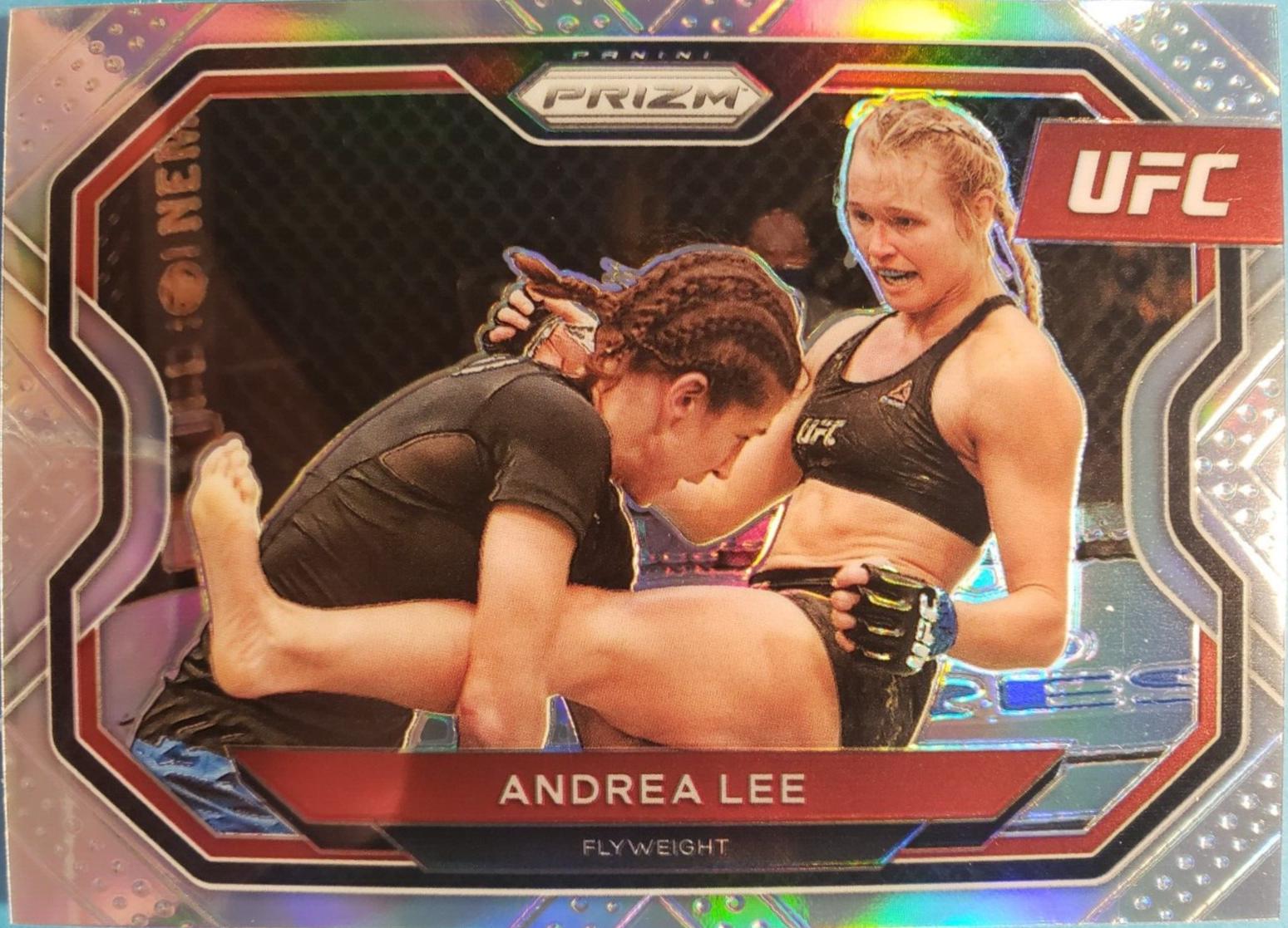 Andrea Lee 2021 Panini Prizm UFC Base #172 Silver