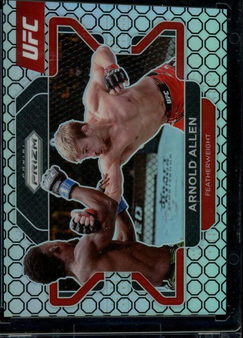 Arnold Allen 2022 Panini Prizm UFC Base #95 Octagon