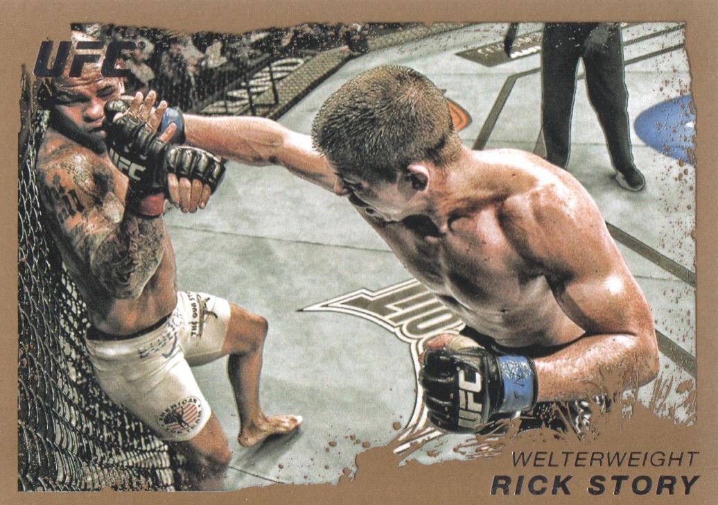 Rick Story 2011 Topps UFC Moment of Truth Base #14 Gold