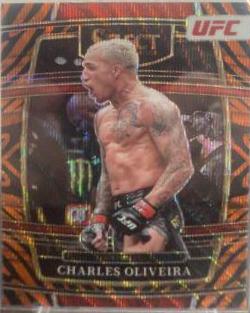 Charles Oliveira 2022 Panini Select UFC Concourse #45 Tiger