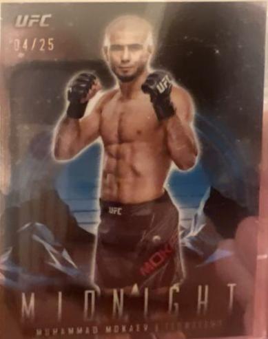 Muhammad Mokaev 2024 Topps Midnight UFC Base #70 Moonrise