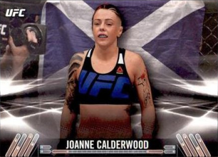 Joanne Wood 2017 Topps UFC Knockout Base #32 Red