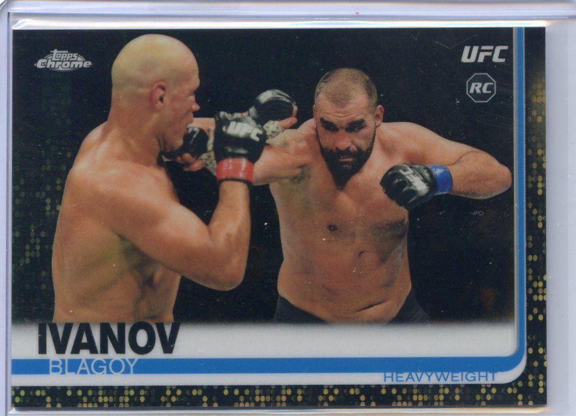 Blagoy Ivanov 2019 Topps Chrome UFC Base #89 Refractor