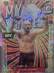 Glover Teixeira 2022 Panini Donruss Optic UFC My House #14 White Sparkle
