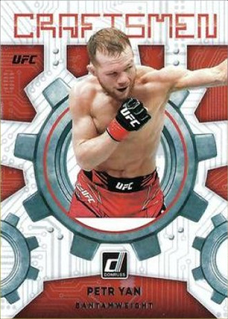 Petr Yan 2022 Panini Donruss UFC Craftsmen #8 Pink