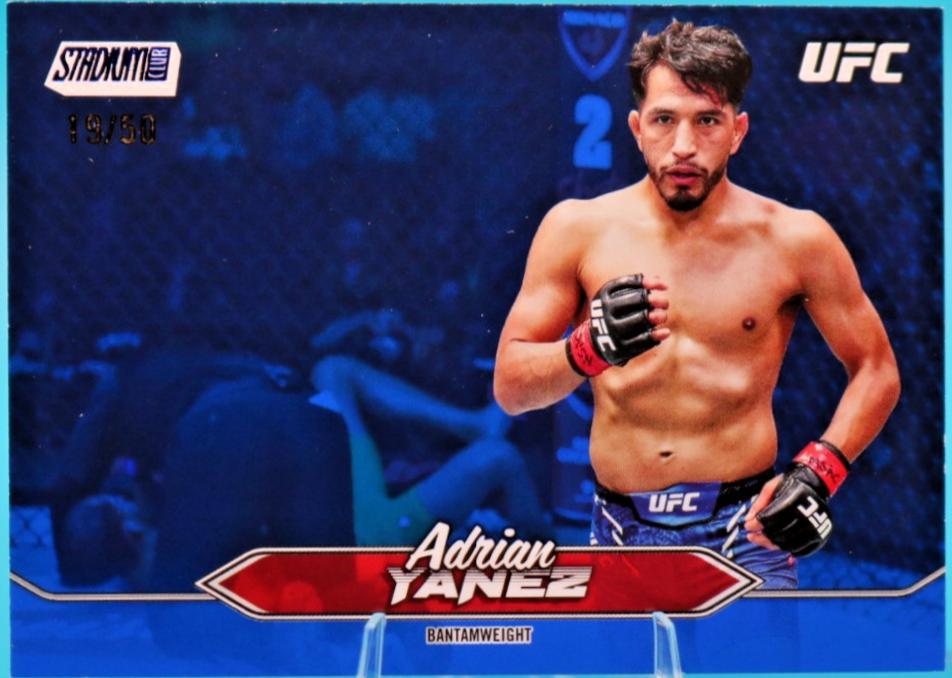 Adrian Yanez 2025 Topps Stadium Club UFC Base #84 Blue