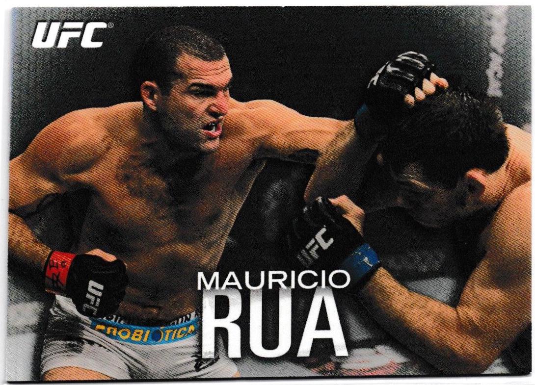 Mauricio Rua 2012 Topps UFC Knockout Base #14 Silver