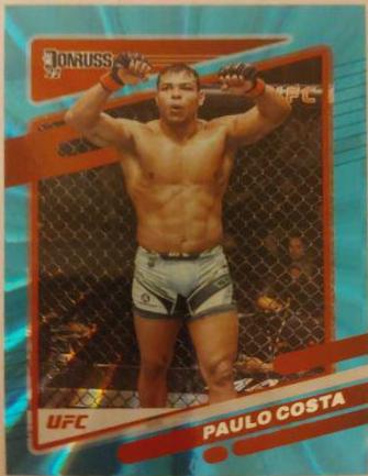 Paulo Costa 2022 Panini Donruss UFC Base #66 Teal