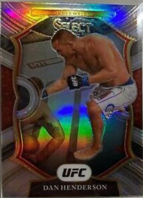 Dan Henderson 2021 Panini Select UFC Concourse #80 Silver