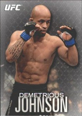 Demetrious Johnson 2012 Topps UFC Knockout Base #21 Red
