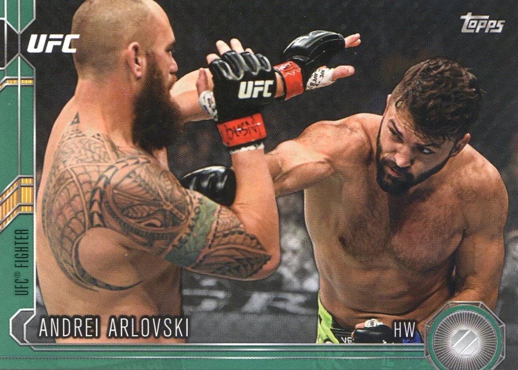 Andrei Arlovski 2015 Topps UFC Chronicles Base #9 Green