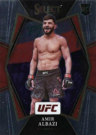 Amir Albazi 2022 Panini Select UFC Premier Level #139 Blue