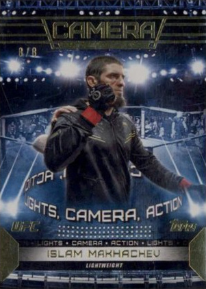 Islam Makhachev 2024 Topps Knockout UFC Camera (Lights, Camera, Action) #CAM-1 Platinum
