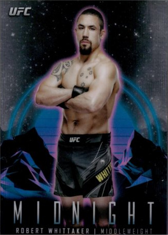 Robert Whittaker 2024 Topps Midnight UFC Base #4 Daybreak