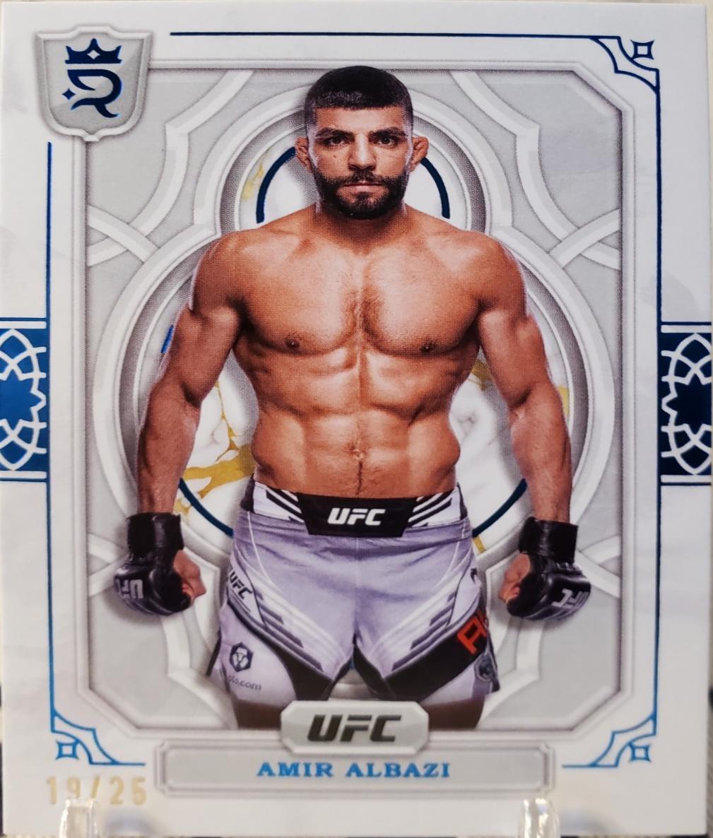Amir Albazi 2024 Topps Royalty UFC Base #82 Blue