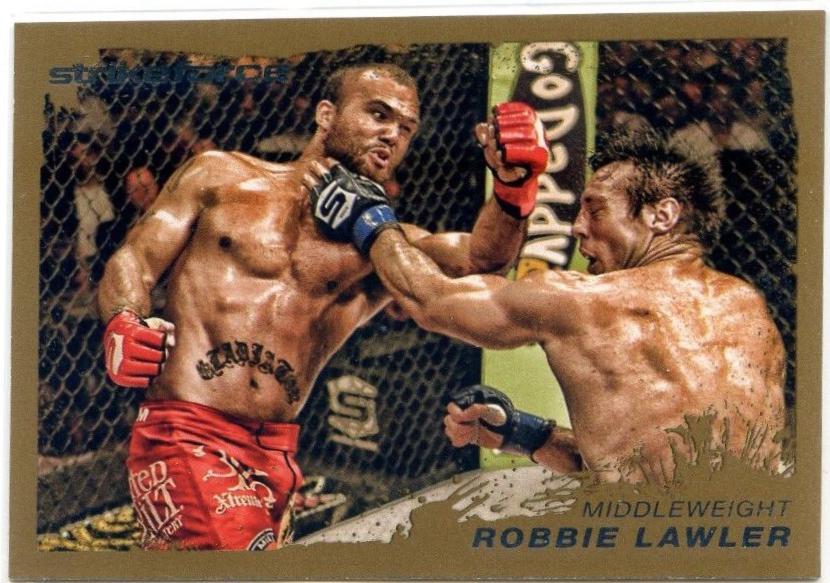 Robbie Lawler 2011 Topps UFC Moment of Truth Base #213 Gold