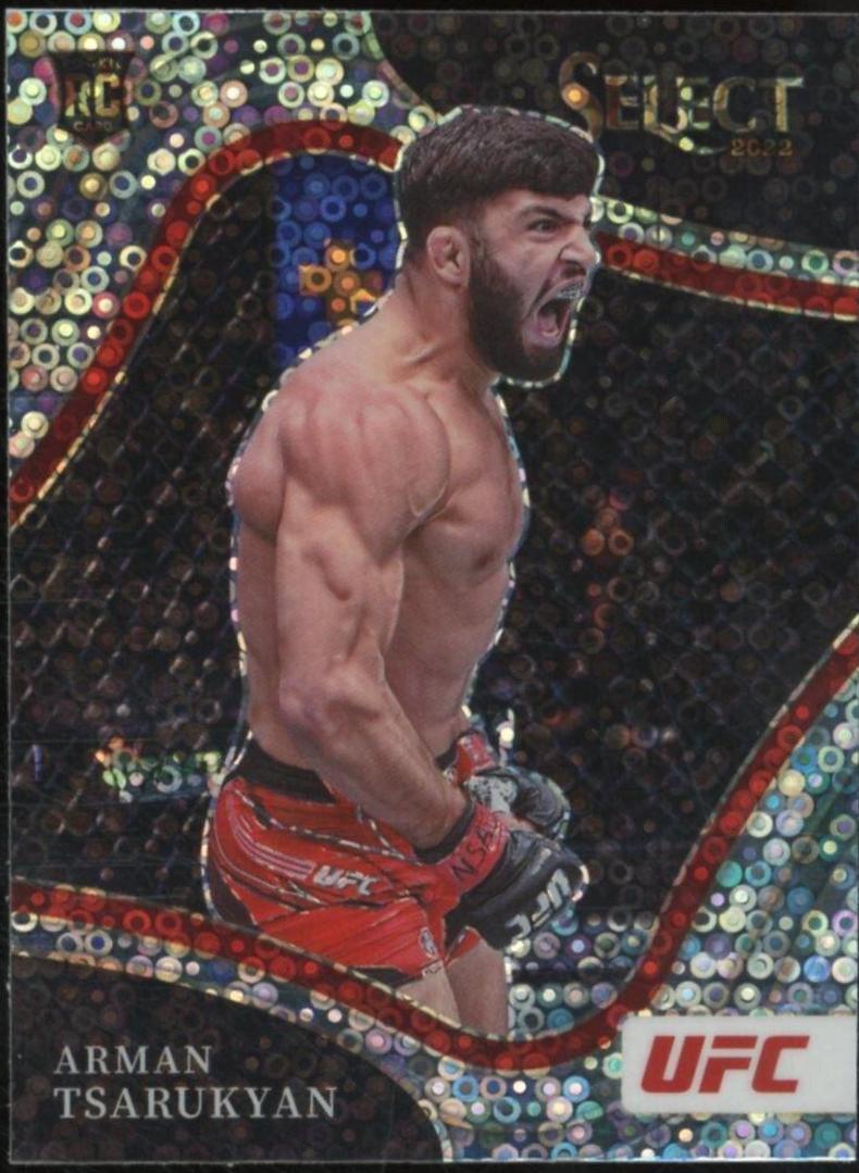 Arman Tsarukyan 2022 Panini Select UFC Octagonside #286 Disco
