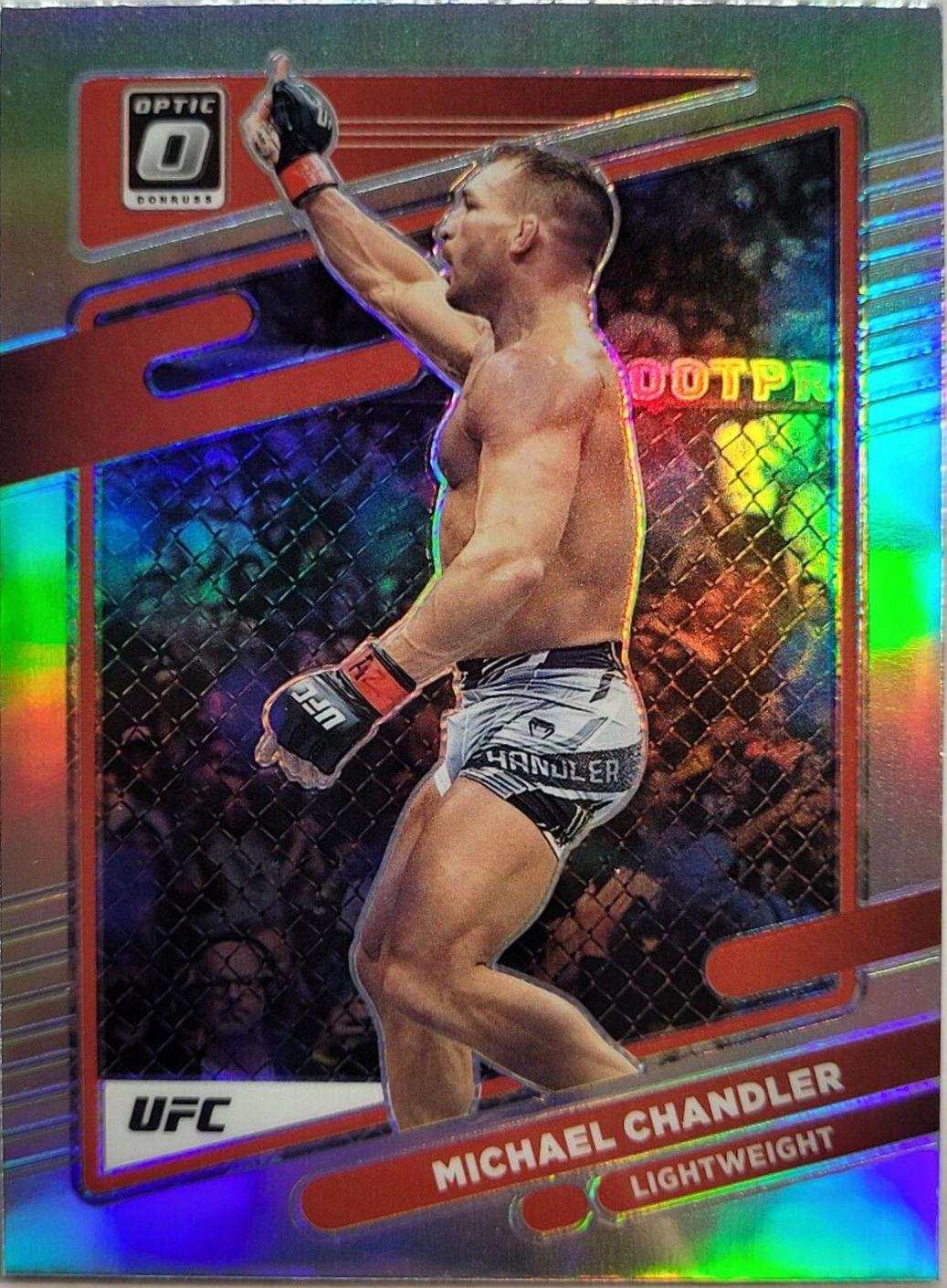 Michael Chandler 2022 Panini Donruss Optic UFC Base #32 Holo