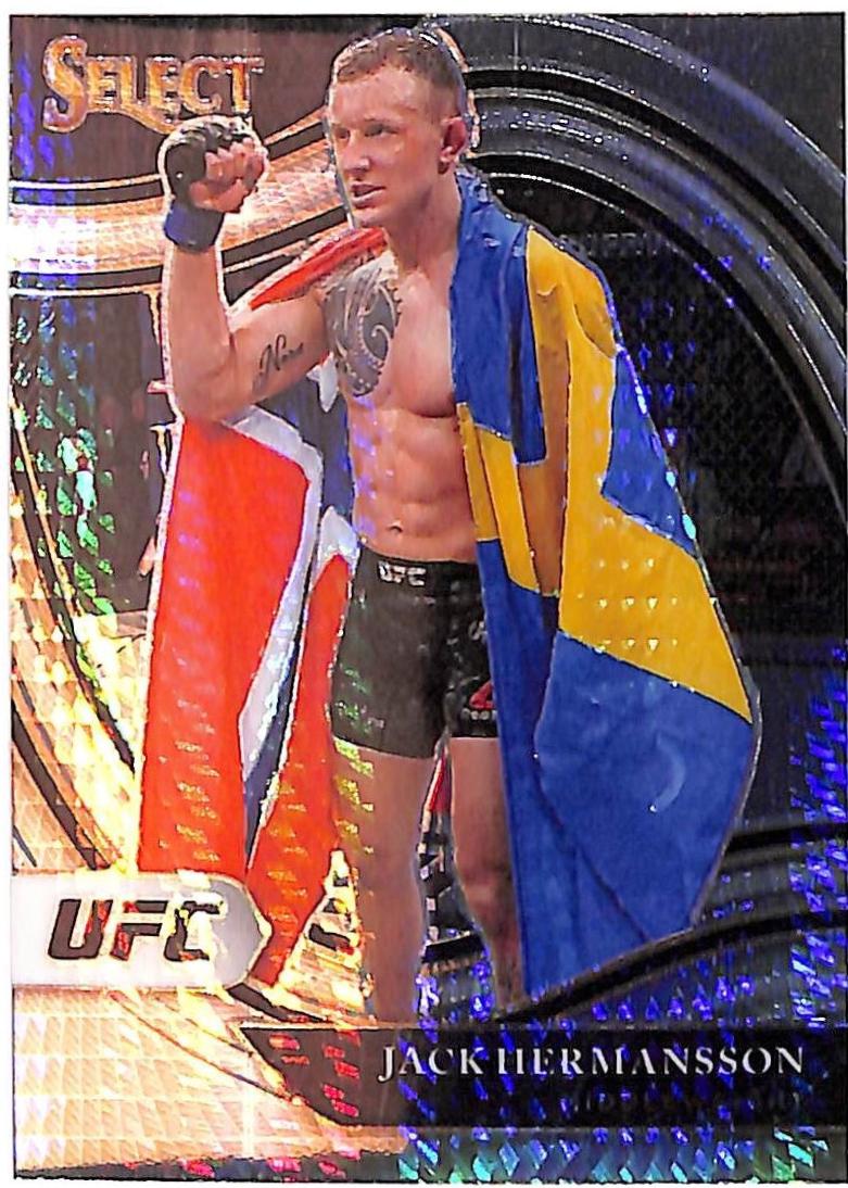 Jack Hermansson 2021 Panini Select UFC Octagonside #273 Lucky Envelopes