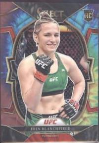 Erin Blanchfield 2023 Panini Select UFC Octagonside #268 Orange
