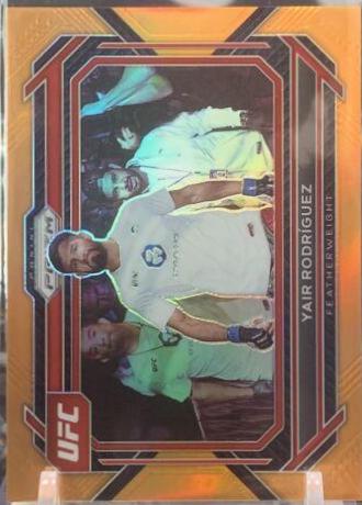 Yair Rodríguez 2023 Panini Prizm UFC Base #83 Orange