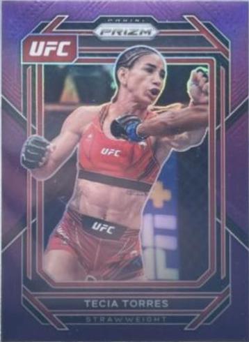 Tecia Pennington 2023 Panini Prizm UFC Base #128 Purple