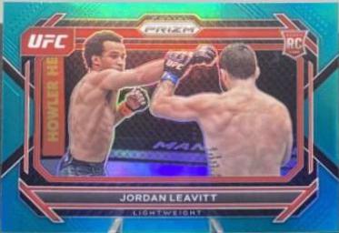 Jordan Leavitt 2023 Panini Prizm UFC Base #84 Teal